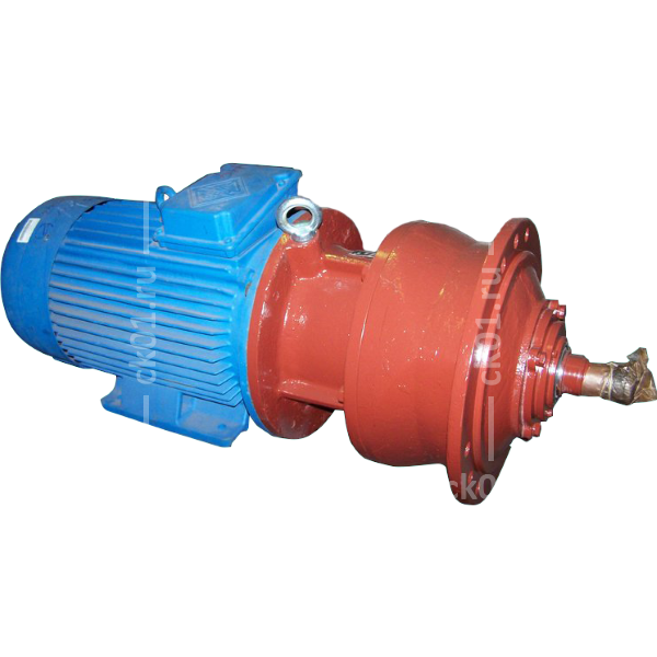 Мотор-редуктор МПО1М-10-ВК-7.34-195-7.5-АИР100S4-М-Т-3