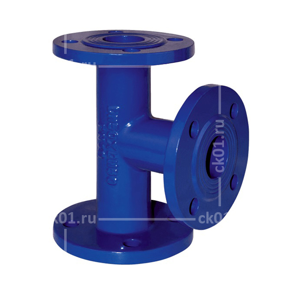 Тройник напорный Dendor DN200/50 PN10