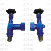 Запорное устройство указателя уровня 12с13бк DN20 PN40