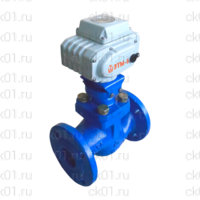 Клапан питания котлов КРП-50Мд с ЭИМ ЭТМ