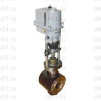 Клапан питания котлов с электроприводом КРП-50Мэ