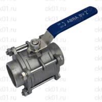 Кран Abra-BV61A нержавеющий приварной