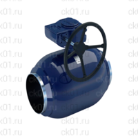 Кран Naval полнопроходной приварной с редуктором