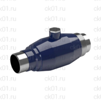 Кран Naval для врезки стальной полнопроходной