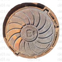 Люк чугунный тяжёлый