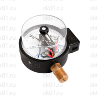 Манометры общетехнические с электроконтактной приставкой типа ТМ серии 10