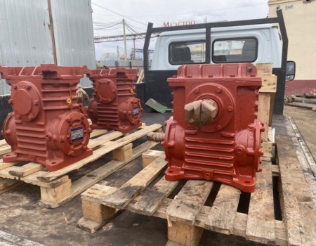 Отгрузка редукторов Ч 160 31,5 52 на котельный завод ТЕПЛОЭНЕРГОСТАЛЬ