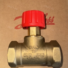 Ручной запорный клапан Danfoss ASV-M, ДУ25, kvs 4,00 М³/ч