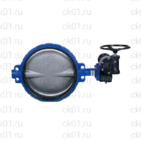 Затвор чугунный межфланцевый DN 32-1000
