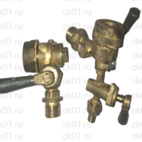 Запорное устройство указателя уровня 12б1бк DN20 PN16